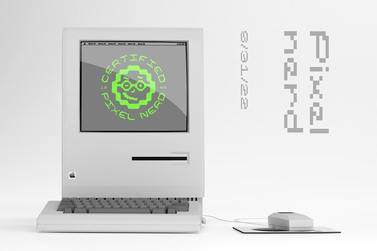 Pixelnerd, a Font by pixelnerdben (Photo 5 of 5)