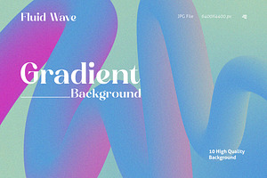 Fluid Wave Gradient Background