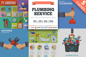 Plumbing Service, a Work Illustration by TAlex