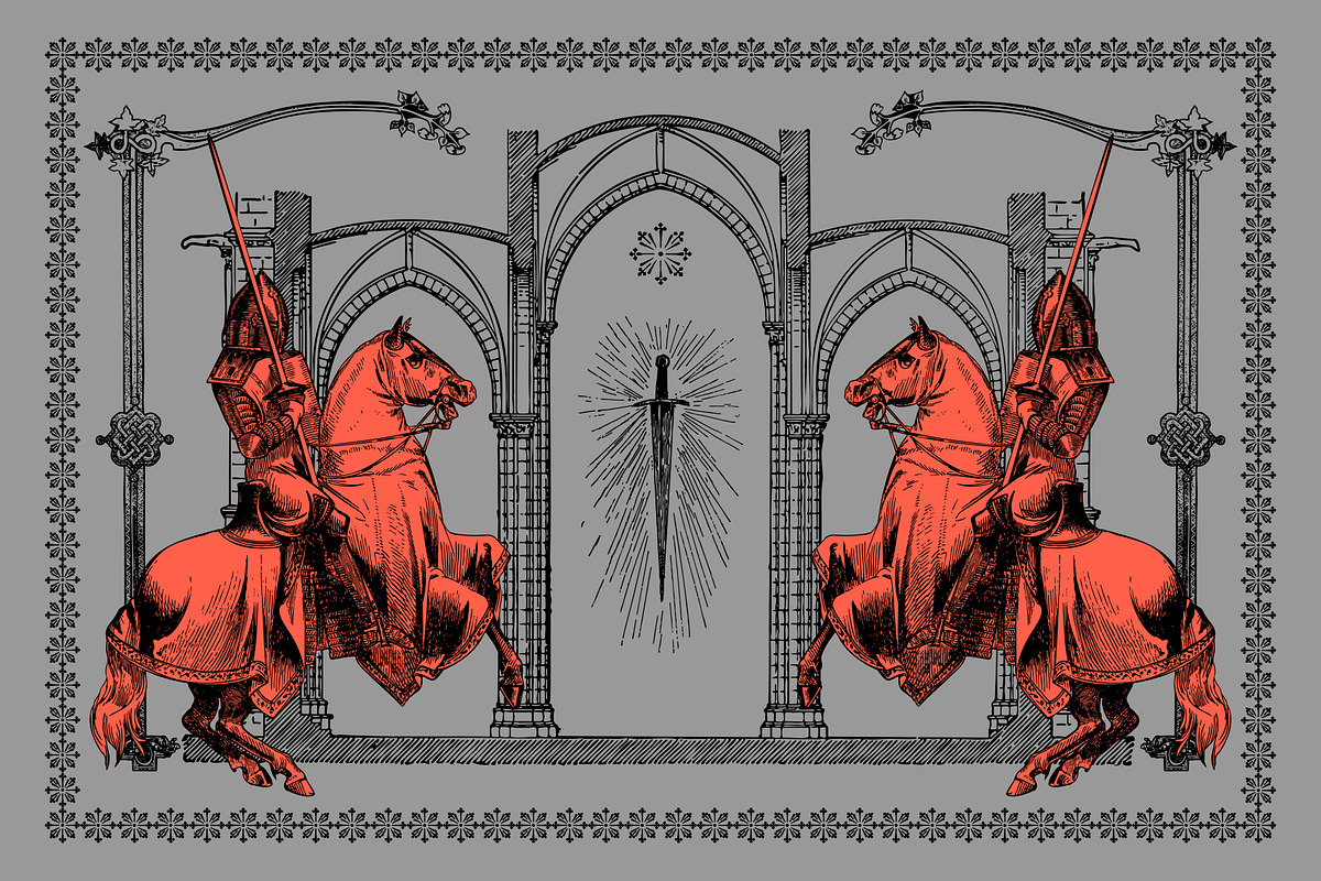 Medieval Vectors, an Object Graphic by MiksKS (Photo 6 of 13)