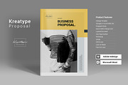 Kreatype Proposal, a Brochure Template by Kreatype Studio (Thumbnail 1 of 20)