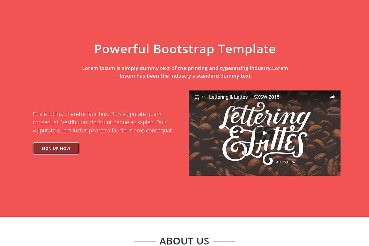 Bizness- Corporate Html Landing page, a Bootstrap Template by Pennyblack Templates (Photo 7 of 7)