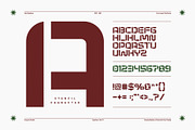 EMOTIQ - Futuristic Font Family, a Sans Serif Font by Enxyclo Studio (Thumbnail 6 of 10)