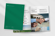 Sustainability Annual Report, a Brochure Template by trabaskriya (Thumbnail 6 of 6)
