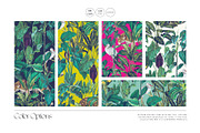 Emerald Wilderness Luxury Patterns!, a Pattern Graphic by Pink Linen (Thumbnail 3 of 11)