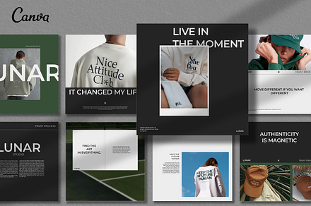 Canva Social Media Template | LUNAR