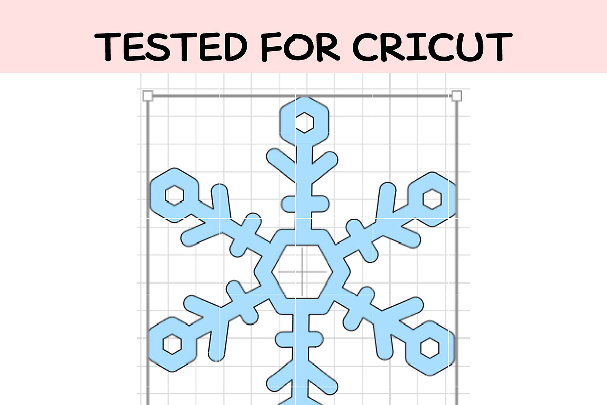 Winter Snowflake SVG Bundle, an Illustration by TheHitShop (Photo 8 of 10)