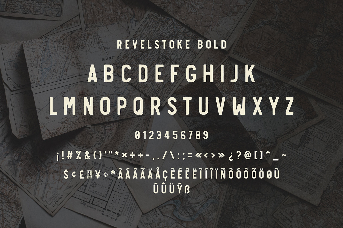 Revelstoke - 5 Font Family preview 8