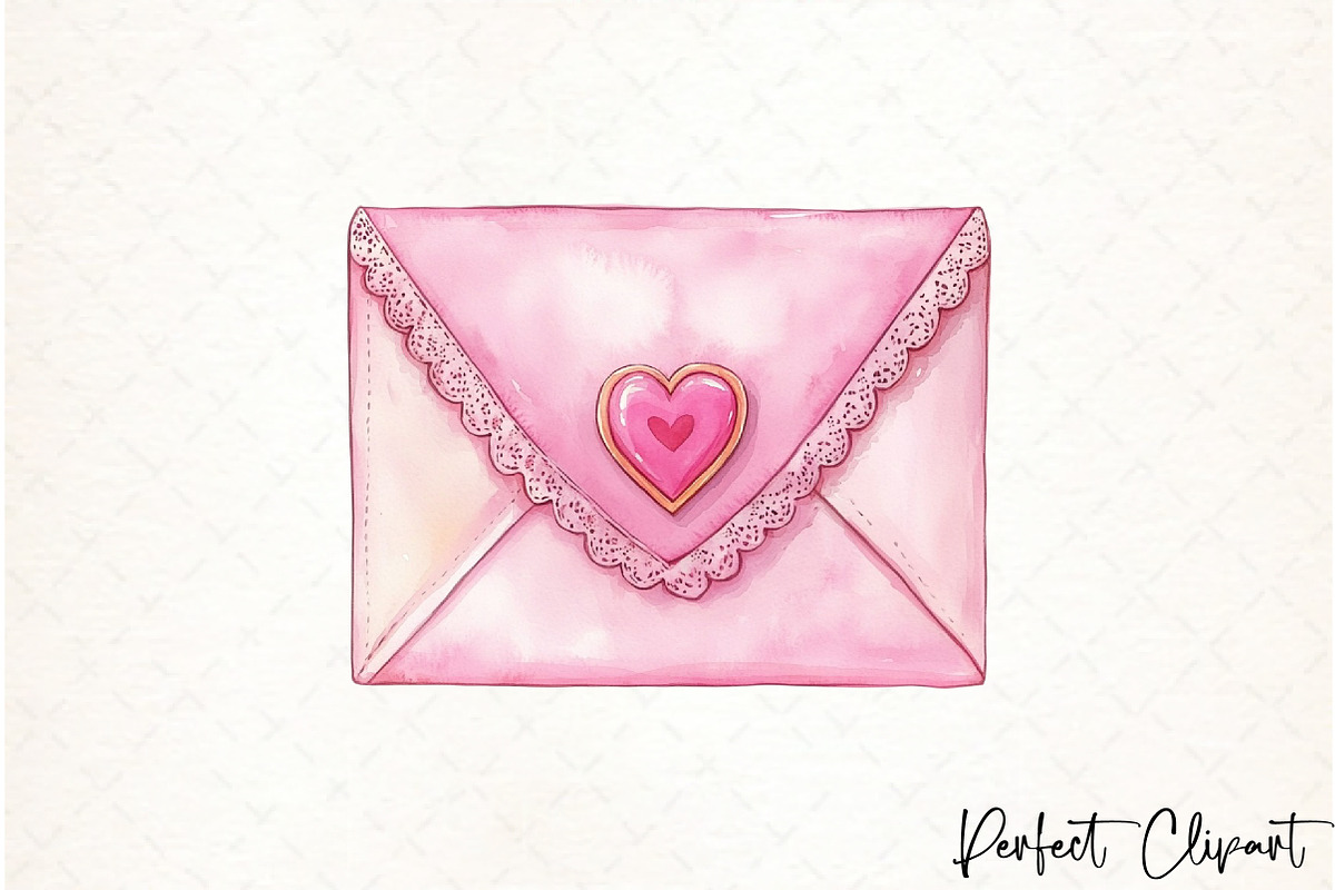 Pink Coquette Mother's Day Clipart, an Illustration by Watercolor design (Photo 9 of 10)