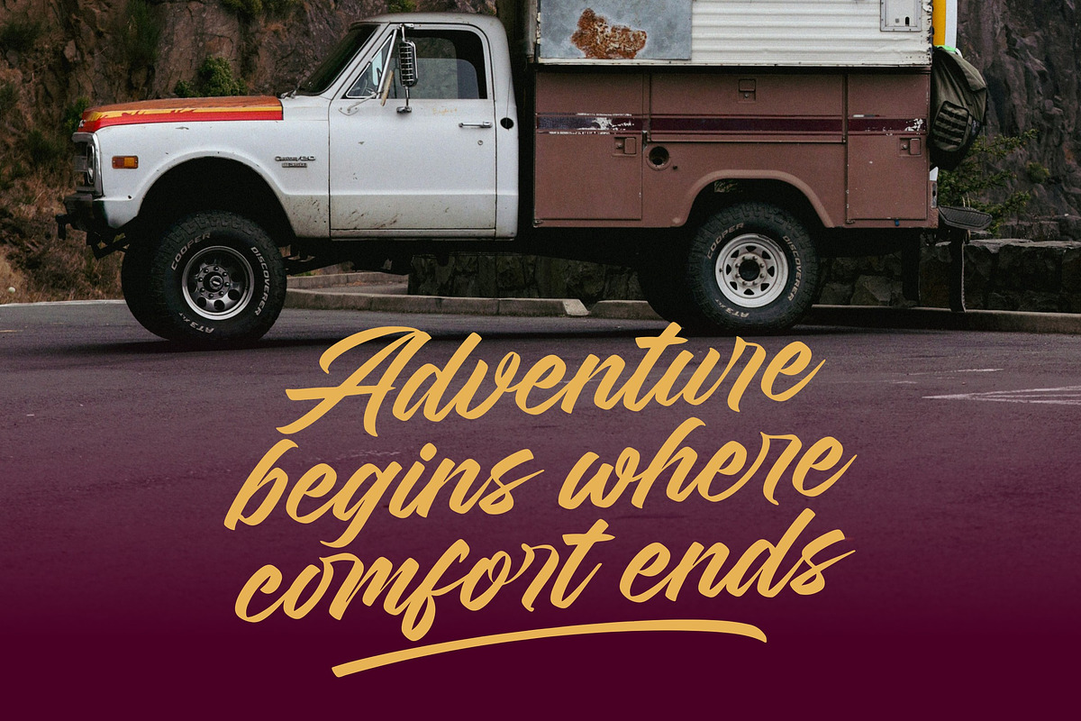 Barty Stones - Awesome Script, a Script Font by ErgibiStudio (Photo 5 of 10)