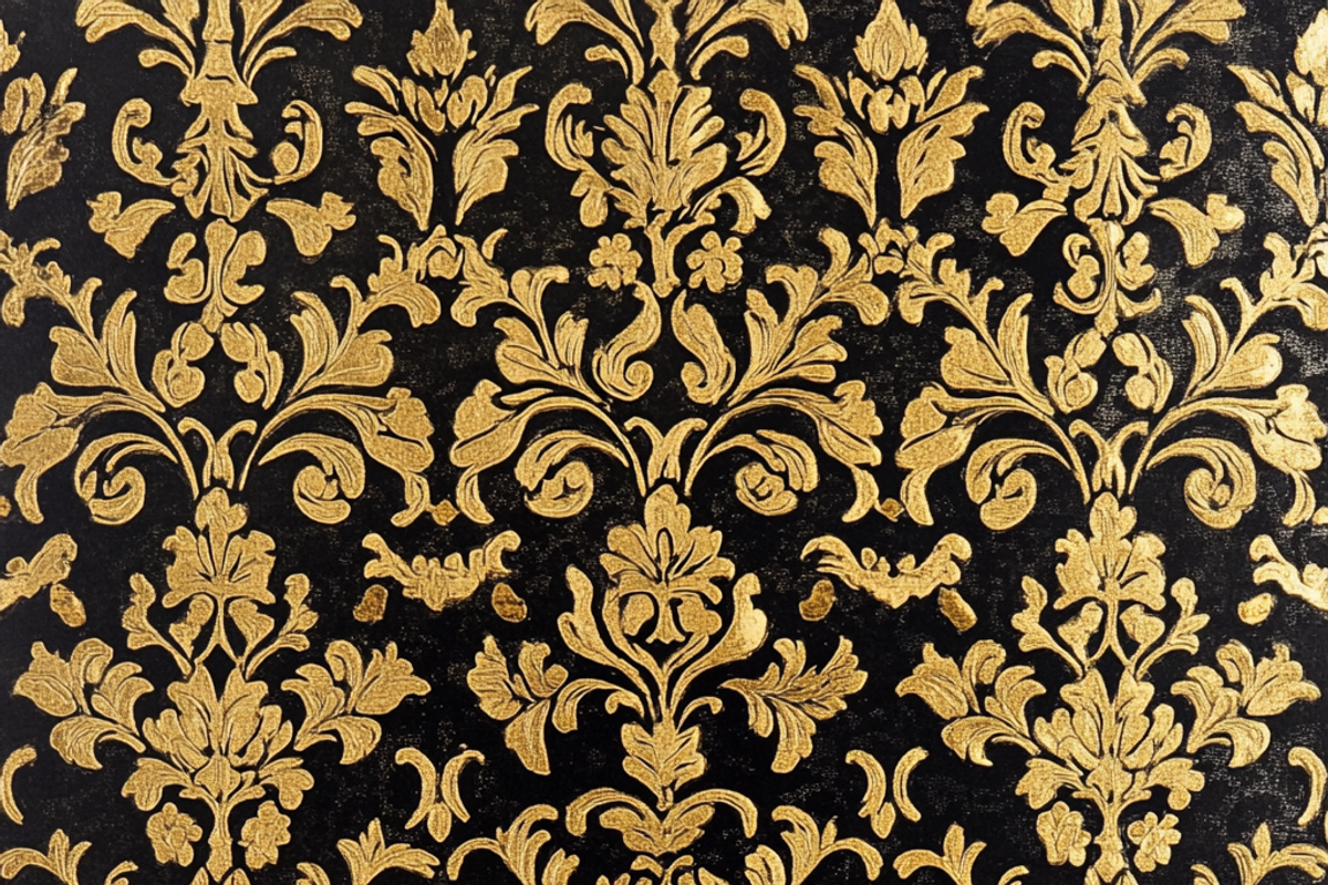 Black & Gold Opulence, a Background Graphic by Printable Treasure (Photo 4 of 9)