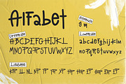 Futura - Handwritten Urban Font, a Sans Serif Font by Luna Shop (Thumbnail 2 of 5)