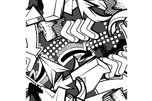 Seamless Pattern With Abstract