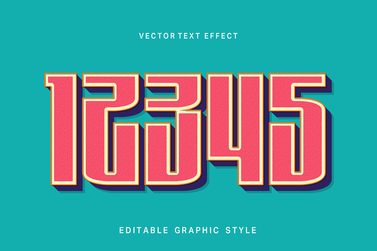 Vintage Bold Text Effect preview 2