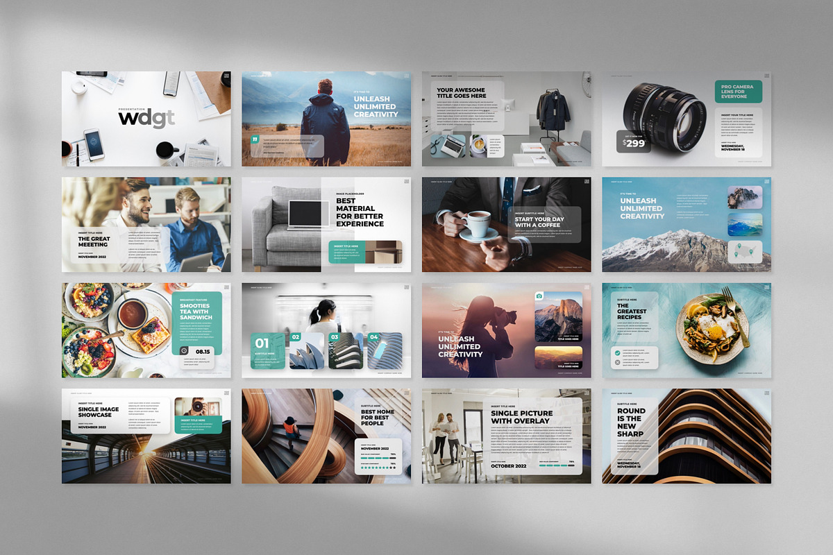 WDGT Animated PowerPoint Template, a Presentation Template by Creathrive Design (Photo 7 of 15)