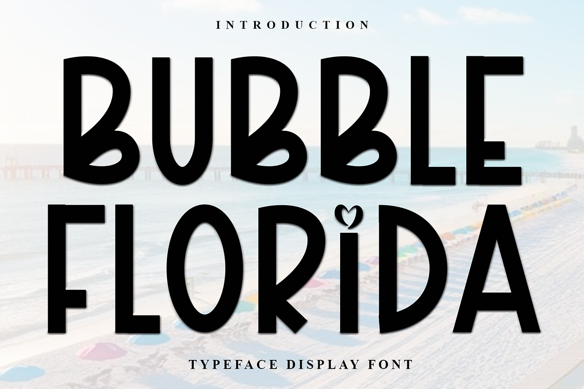 Bubble Florida, a Script Font by FreshTypeINK (Photo 1 of 8)