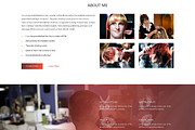 Hair Salon Responsive One Page Theme, a HTML Template by IceTemplates (Thumbnail 2 of 3)