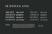 Headstock Sans Serif Family Font, a Sans Serif Font by UICreative (Thumbnail 11 of 13)