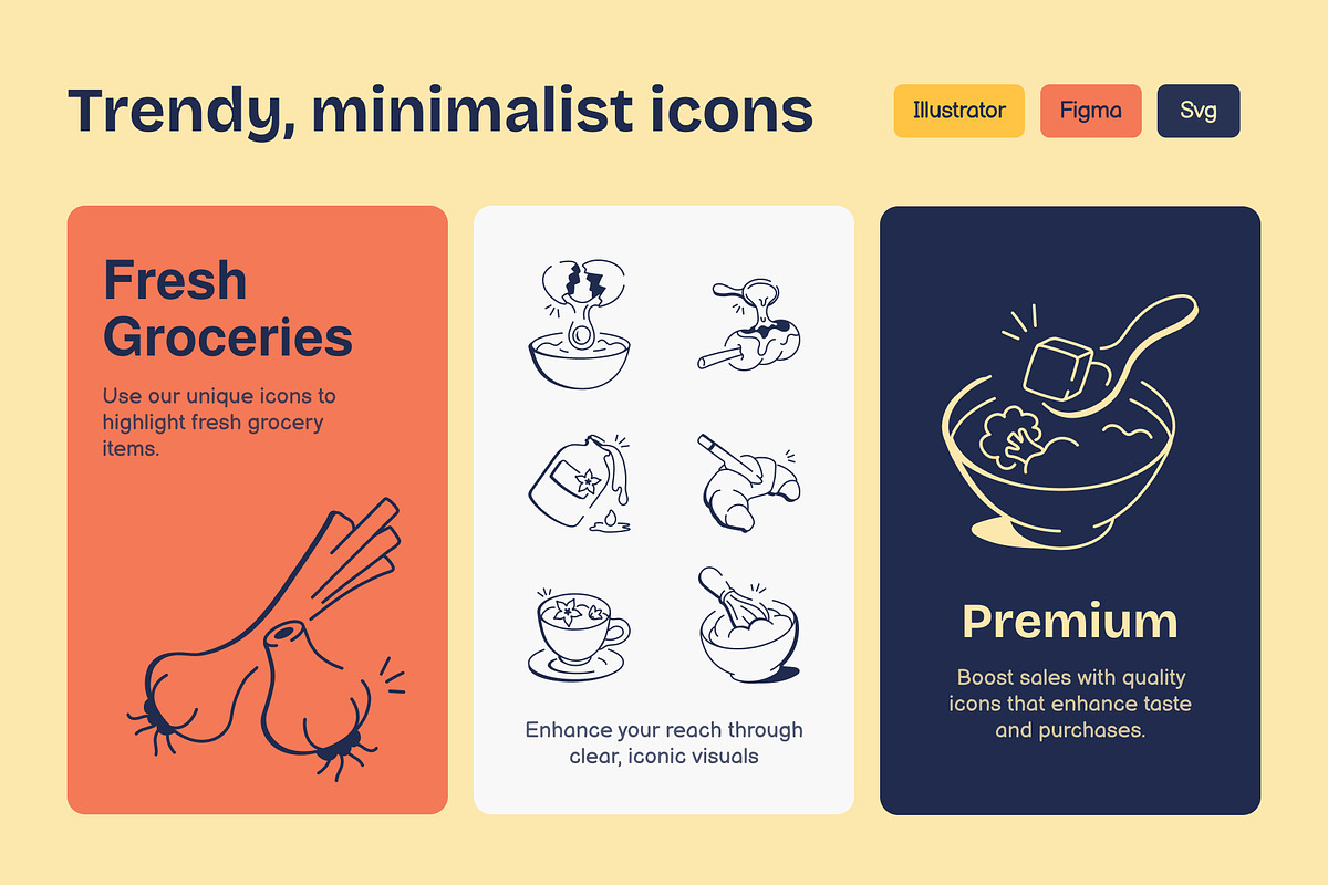 Ingredient Icons, an Outline Icon by Vectors Market (Photo 6 of 8)