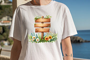 Summer Day Wooden Sign Sublimation C, an Illustration by SVGArt (Thumbnail 5 of 8)