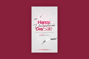 Valentines Day Instagram Story, a Social Media Template by Saman Osama