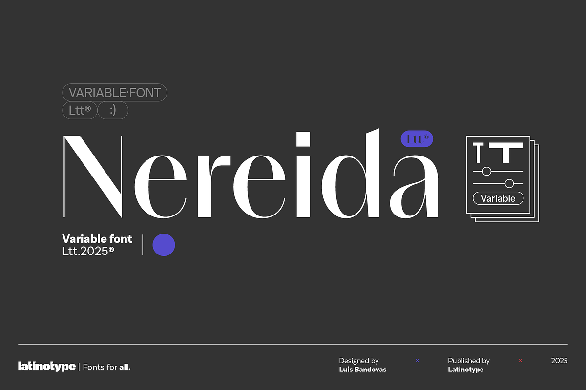 Nereida Variable, a Sans Serif Font by Latinotype (Photo 1 of 10)