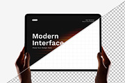 Modern Tablet Screen Mockup, an iPad Mockup by graphypix (Thumbnail 3 of 4)