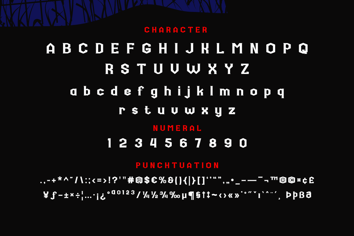 Rukinax, a Font by twinstd (Photo 10 of 12)