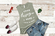 Mockup Bundle Bella Canvas T-Shirt, a Household Mockup by lock and page (Thumbnail 35 of 45)