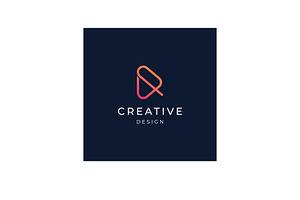 unique and modern abstract Logo temp, a Branding & Logo Template by LOGOCREATIVE
