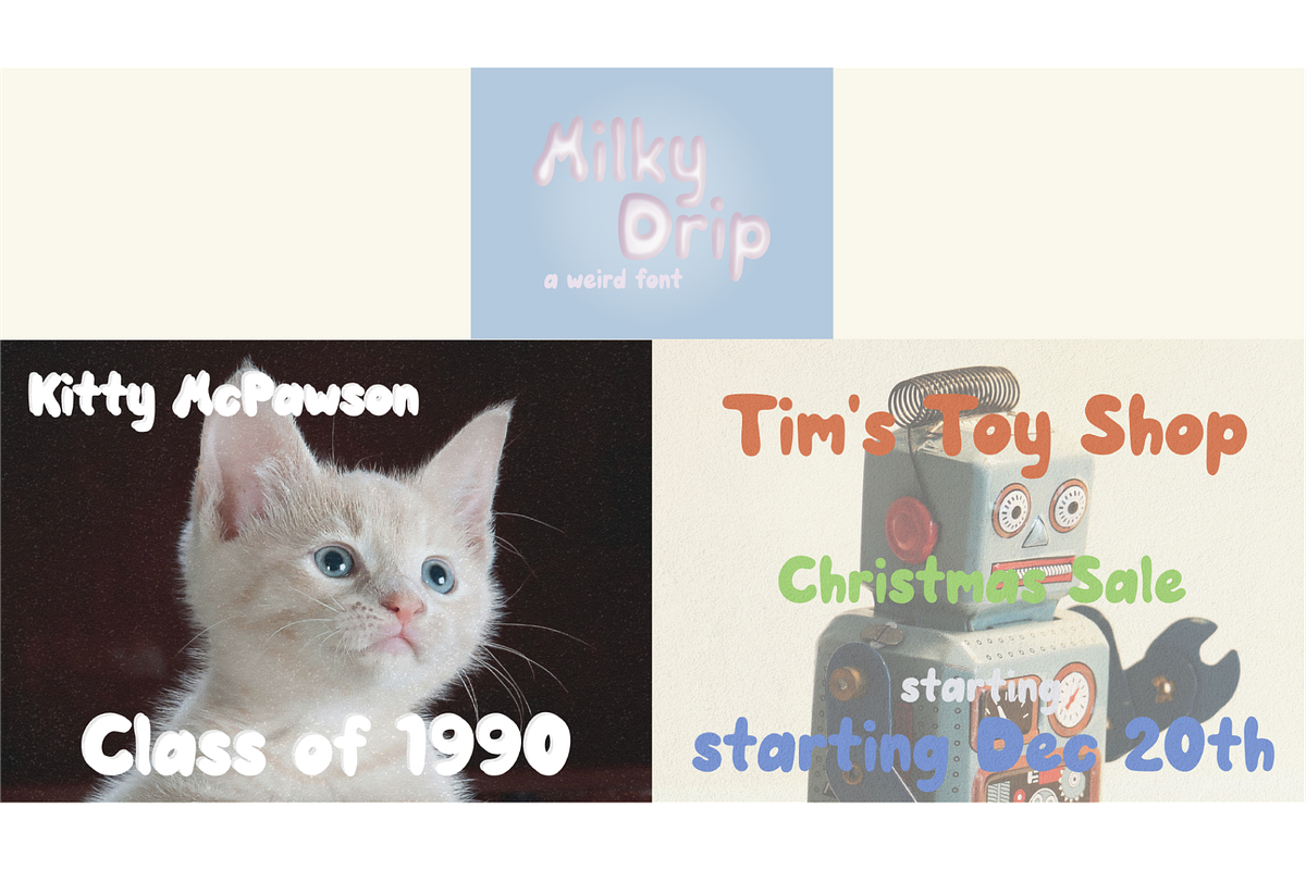 8 English Font Bundle, a Handwritten Font by noonsun (Photo 6 of 10)