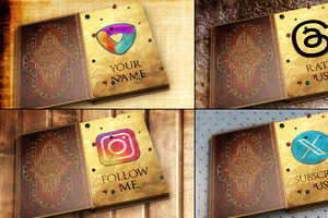 Magical Open Book for After Effects, a Templates & Theme by FlashFXbox