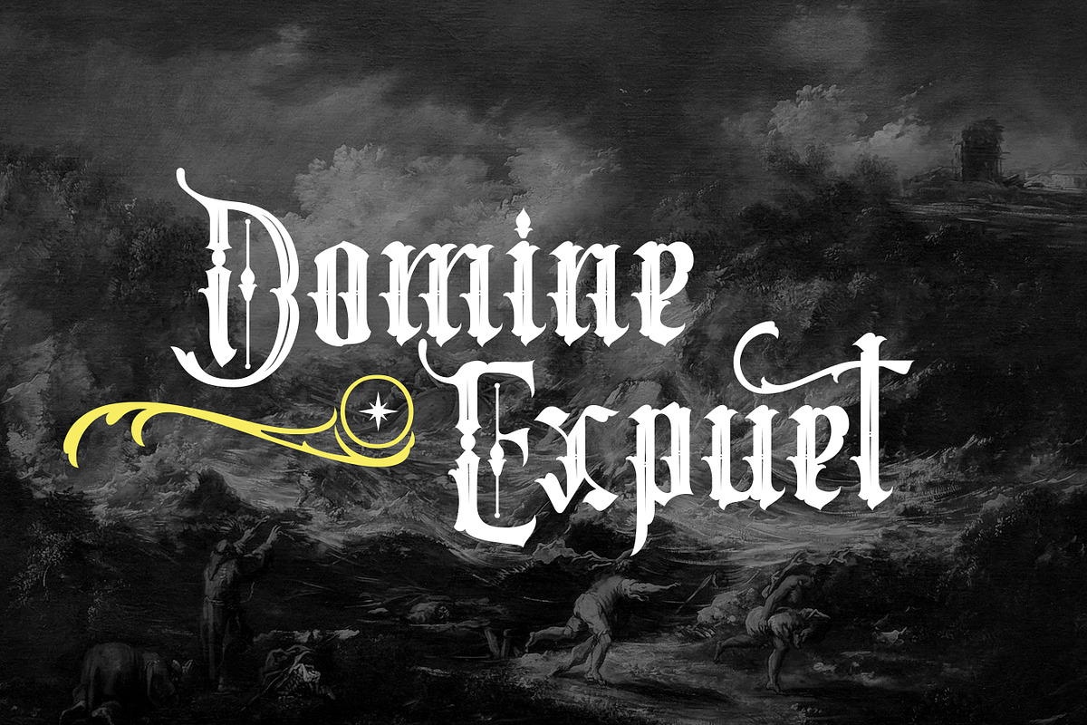 Bartley - Blackletter Font Type, a Blackletter Font by Flawless And Co (Photo 5 of 10)