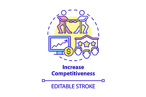 Increase Competitiveness Icon