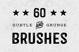 60 Great Subtle Grunge Brushes