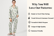 Kids Nursery Seamless Patterns, a Pattern Graphic by Ninterints (Thumbnail 7 of 21)