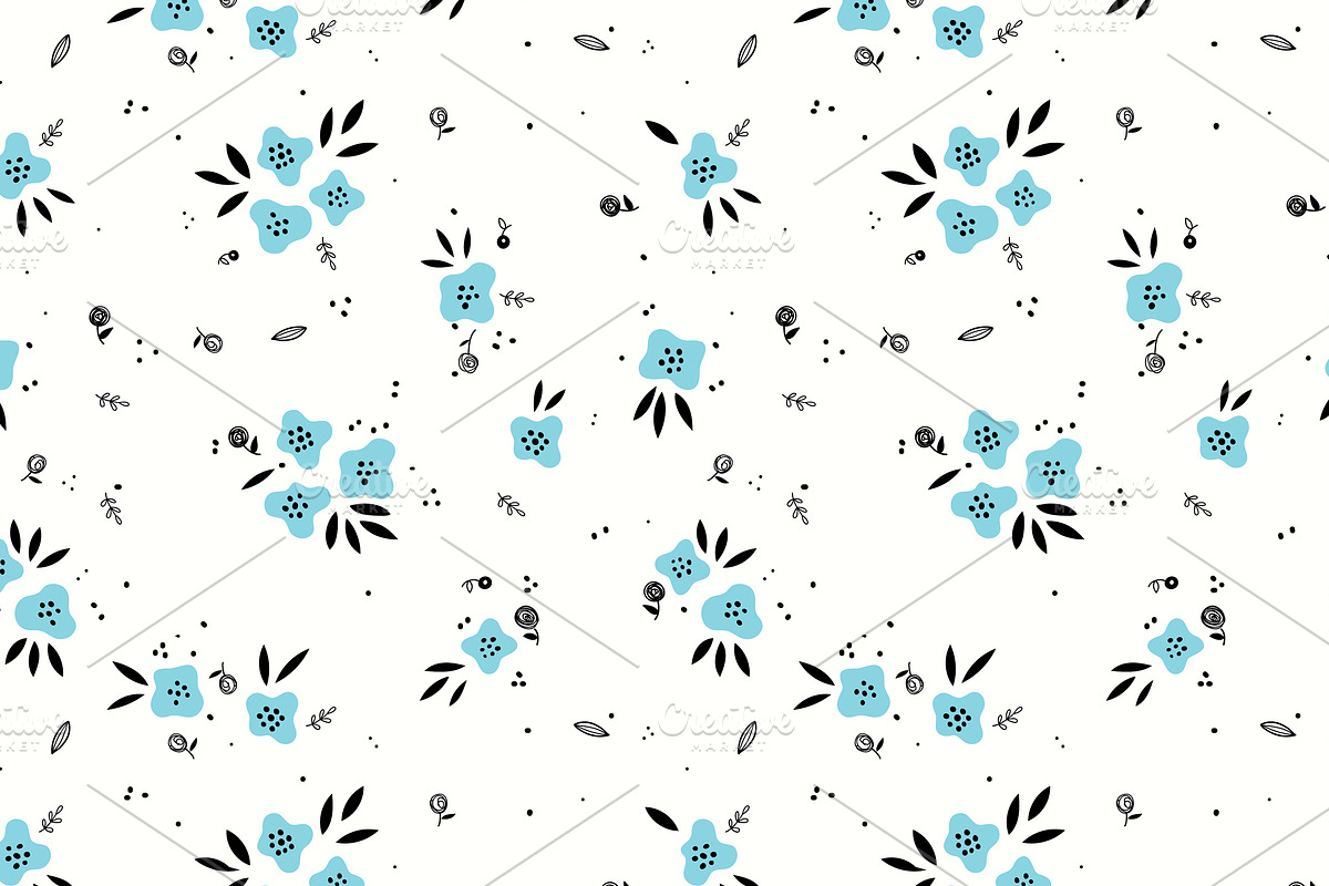 Cute vector set, a Background Graphic by Purple Platypus (Photo 7 of 9)