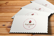 Cake Bakery Die Cut Business Card, a Business Card Template by GraphicsEgg (Thumbnail 2 of 4)