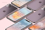 Fluffy Sky Watercolor Backgrounds, a Texture Graphic by Tiger and Flower (Thumbnail 8 of 10)