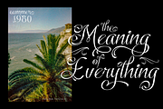 Sullyan Modern Calligraphy, a Blackletter Font by TypeClassHeroes (Thumbnail 9 of 12)