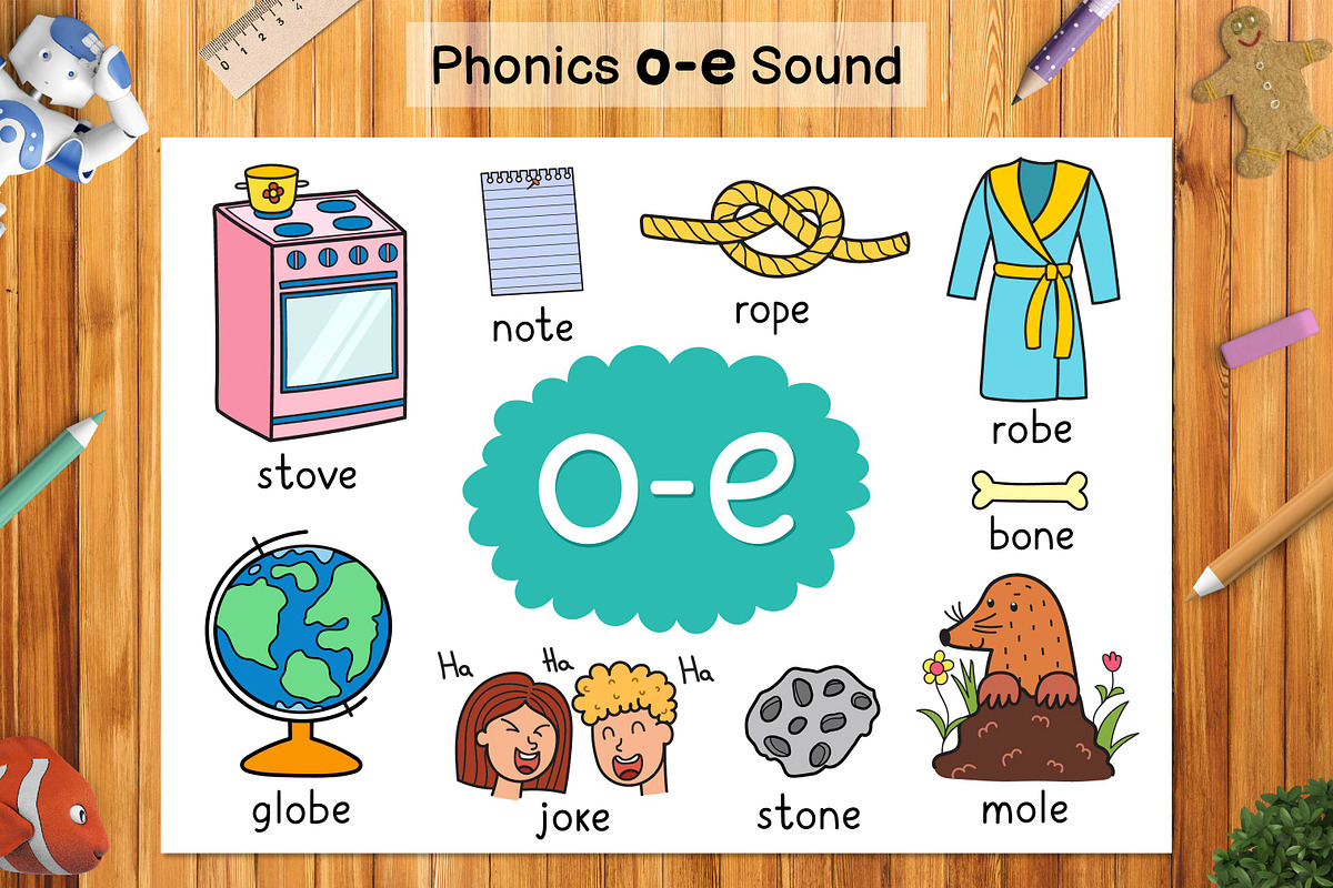 Phonics Objects Collection, an Education Illustration by Gulnara Sabirova (Photo 13 of 26)