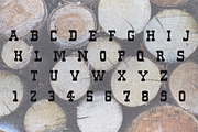 Hickory - Slab, a Serif Font by Woodcrest Design Co. (Thumbnail 2 of 3)