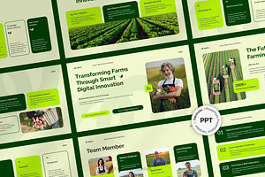 Smart AgriTech Innovation Pitch Deck
