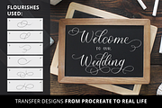 FLOURISH STAMPS FOR PROCREATE, a Brush Add-On by Loveleigh Loops (Thumbnail 13 of 16)