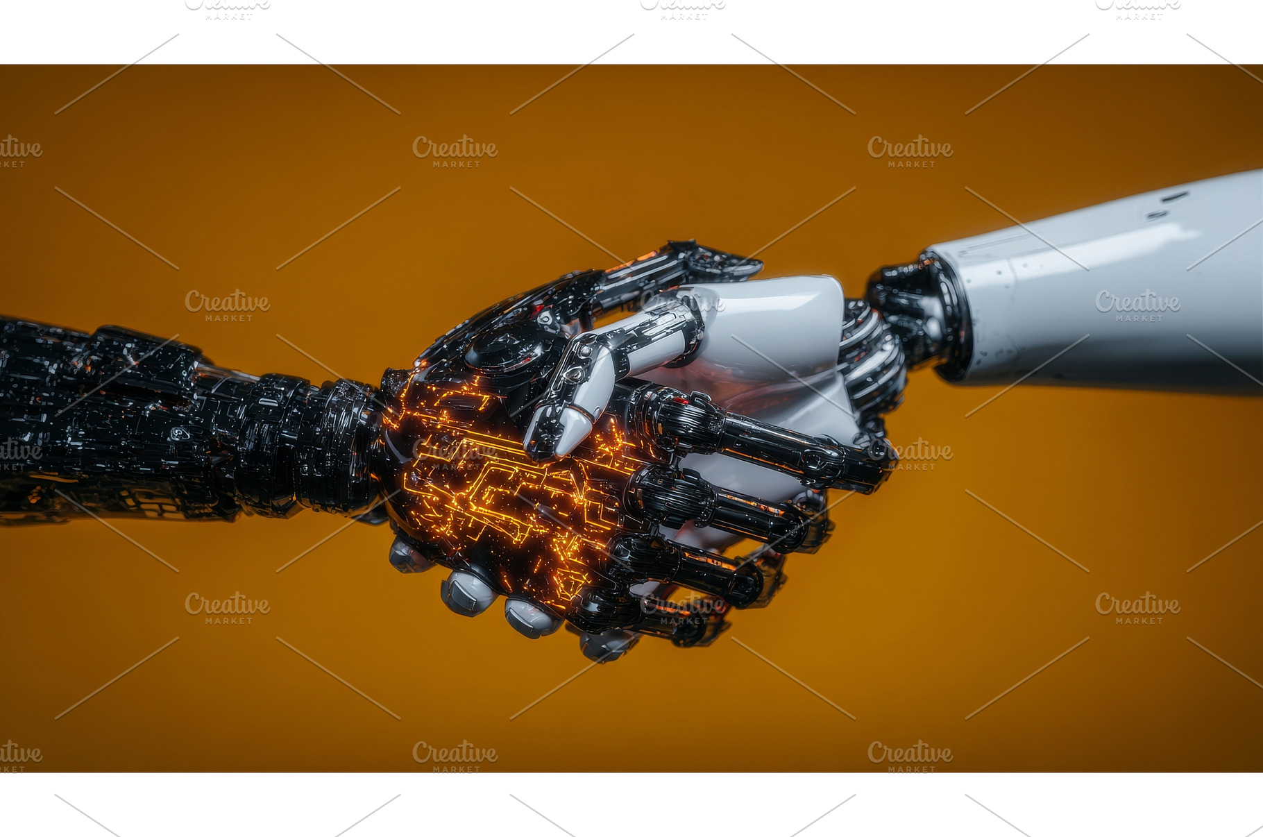 A human hand is shown shaking hands, a Technology Photo by ZinetroN