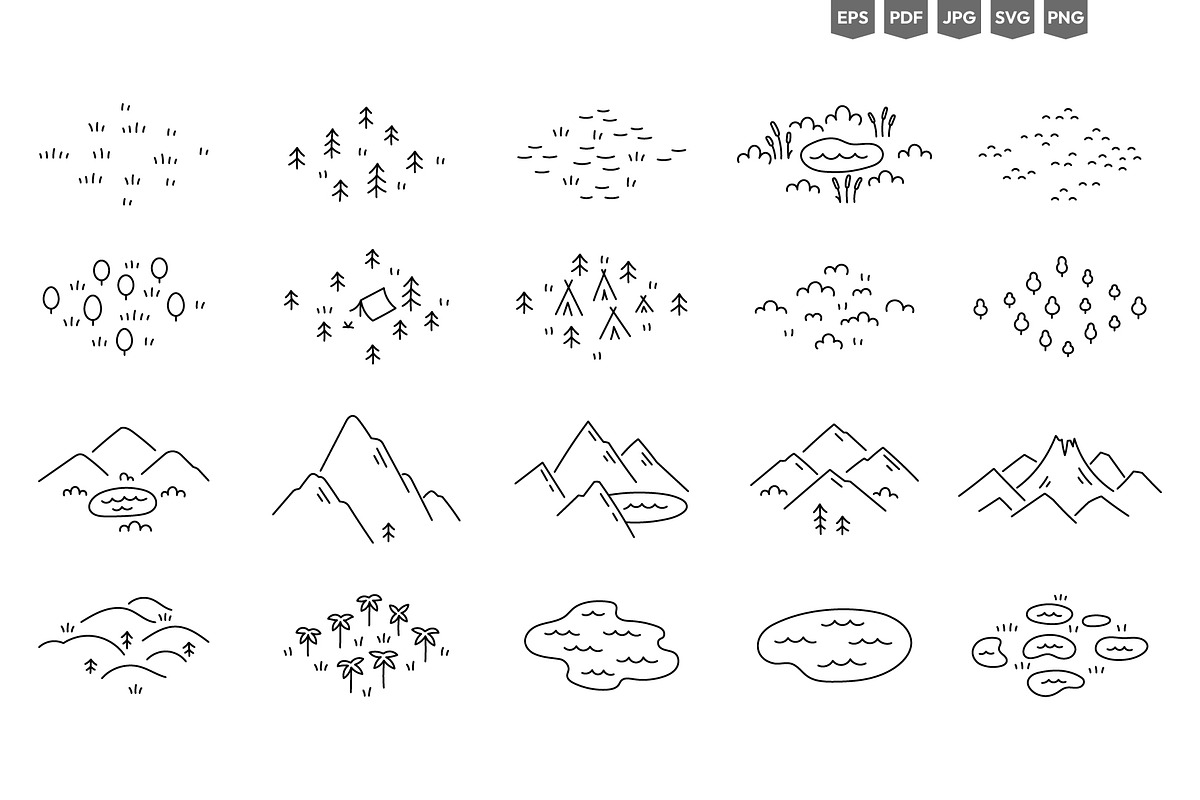 City Districts Icon Pack, an Object Illustration by Ilia Design (Photo 6 of 14)