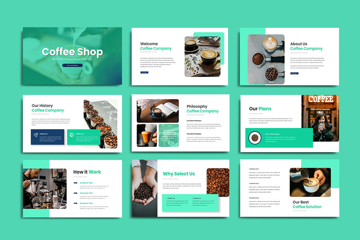 Coffee Shop Keynote&GSL, a Presentation Template by yanindesign (Photo 2 of 6)
