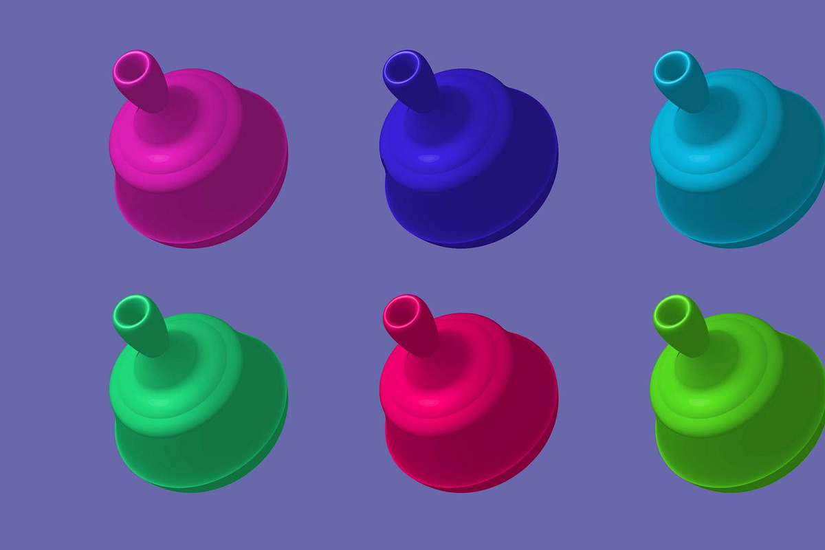 3d Geometric Vector Shape Bundle Set, an Object Graphic by NJ Himel (Photo 11 of 15)