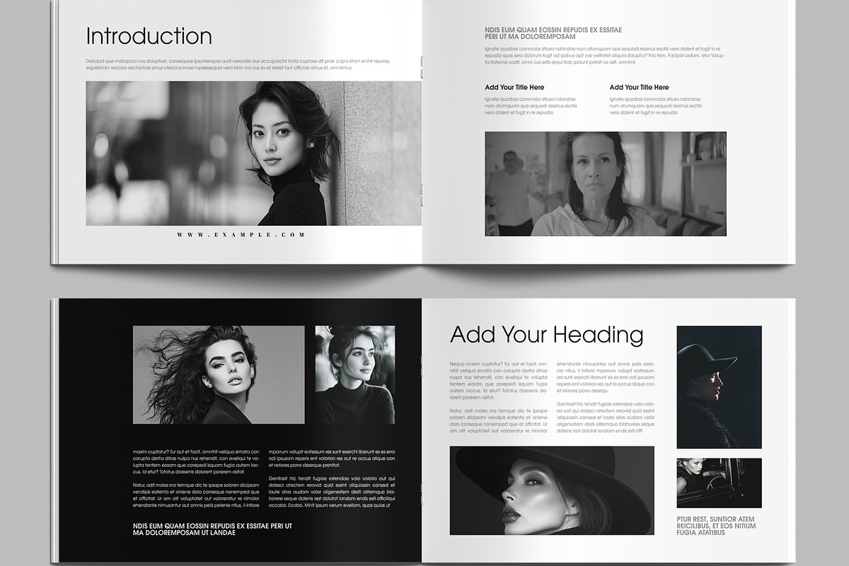 Editorial Luxury Fashion Magazine, a Magazine Template by MightyDesign (Photo 3 of 8)