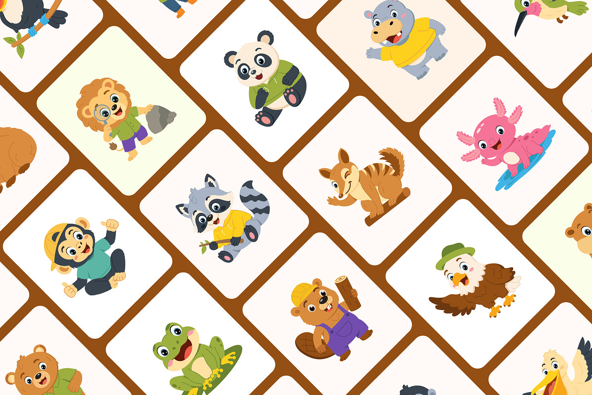 40 Animated Animal Mascot, an Animal Illustration by Brickclay (Photo 3 of 4)